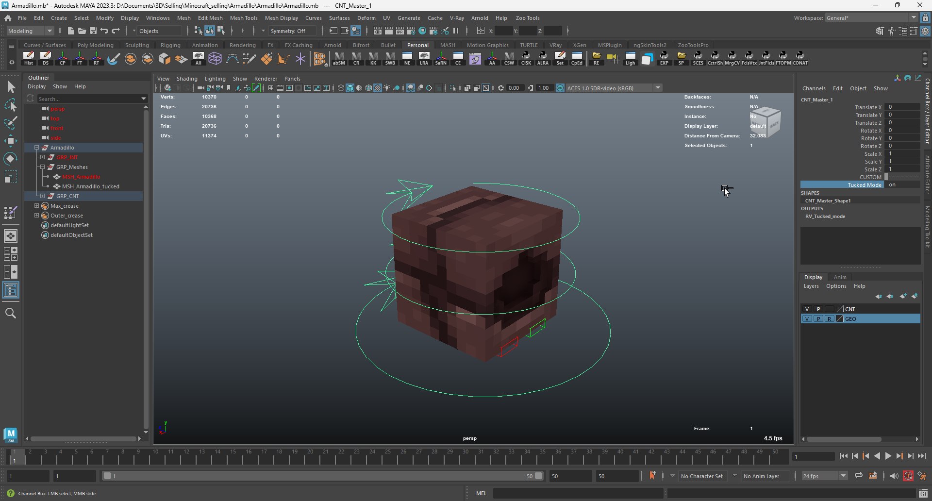 Minecraft Armadillo model https://p.turbosquid.com/ts-thumb/sJ/4urZfd/hS/maya_5ltqvm9aud/png/1760556565/1920x1080/fit_q87/50e7e4161443d3880deab057a4c51779dd92a6af/maya_5ltqvm9aud.jpg