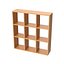 estantería de madera