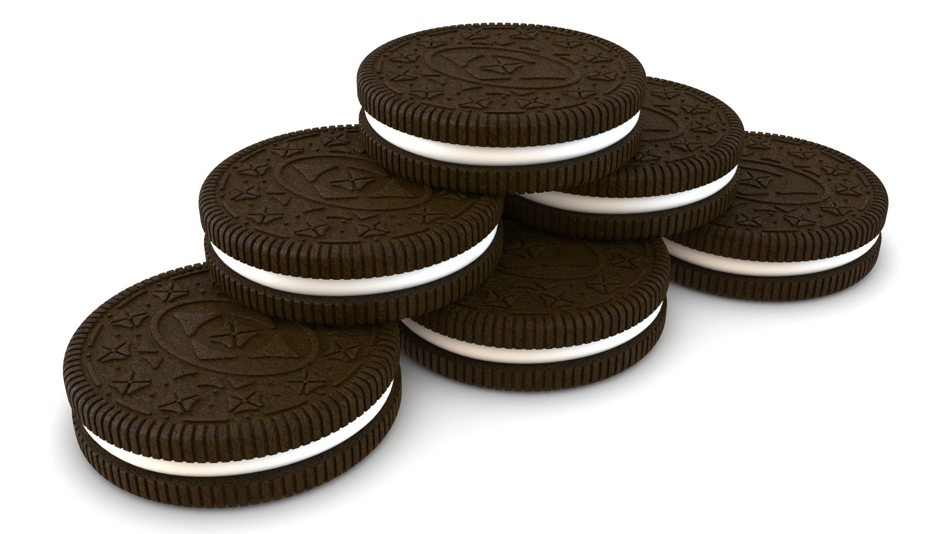 Chocolate cookies 3D model - TurboSquid 1251226