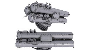 3D Mark 32 Torpedo Launching System