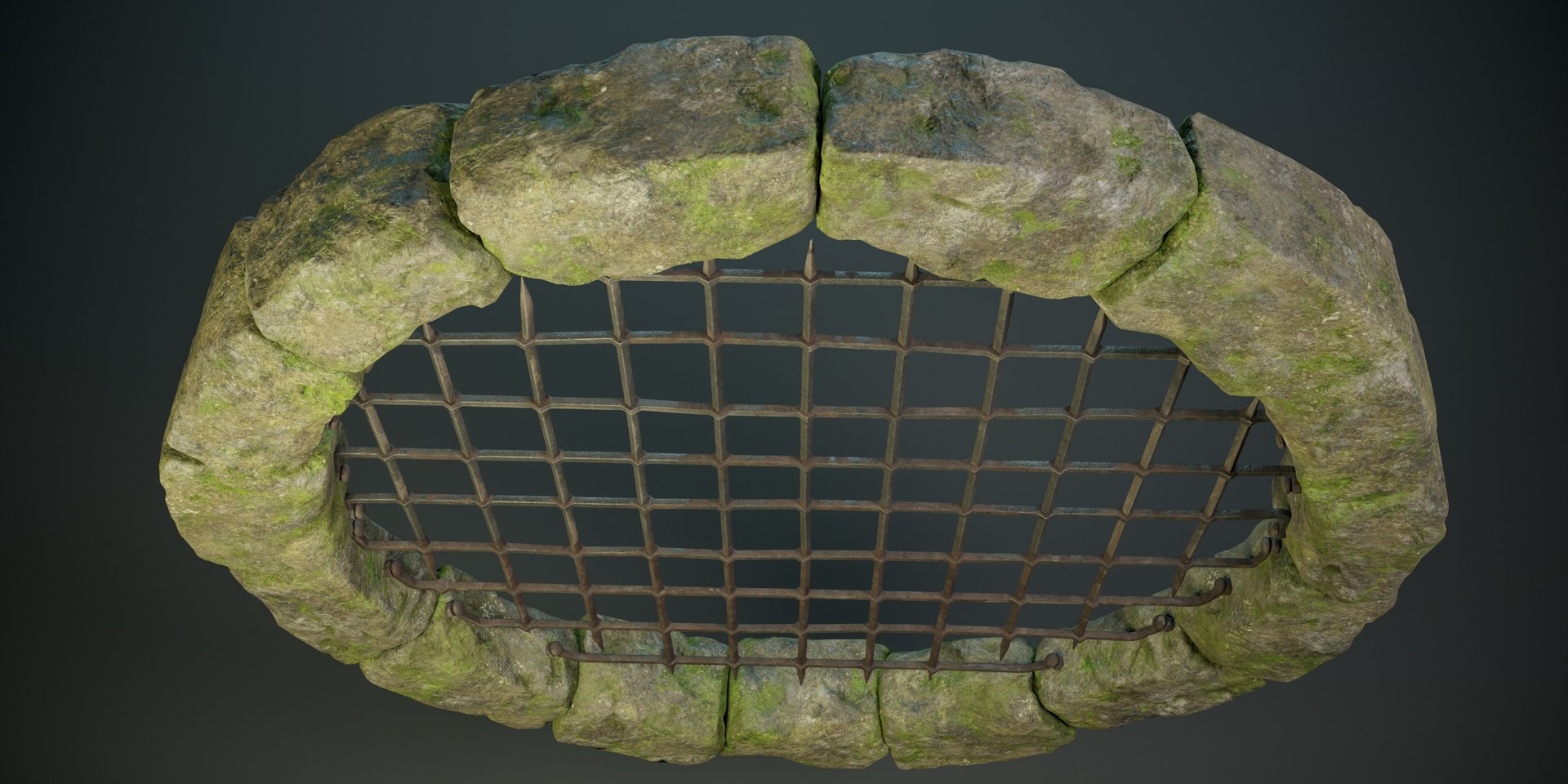 3D model Medieval Stone Tunnel Grille PBR https://p.turbosquid.com/ts-thumb/sJ/F1OnNd/Eg/b_006/jpg/1750057512/1920x1080/fit_q87/1cf13f2fb59dbd9d2c5e7b1ae5f284556b467ce5/b_006.jpg