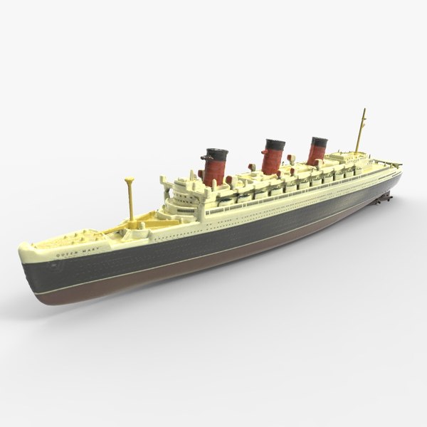 Queen Mary 3D model - TurboSquid 1846710