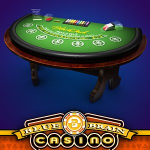 casino blackjack table - 3d x