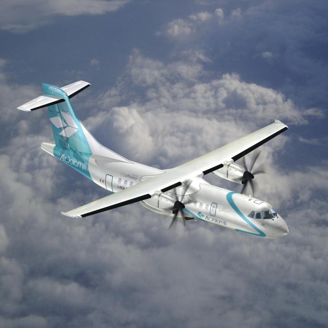 3d atr 42-500 air dolomiti model https://p.turbosquid.com/ts-thumb/sJ/MuIw58/7qw2s1bi/atr42dol11/jpg/1255928561/1920x1080/fit_q87/5c2e251b2a2cca043fa65bb51b5298944ce2b453/atr42dol11.jpg
