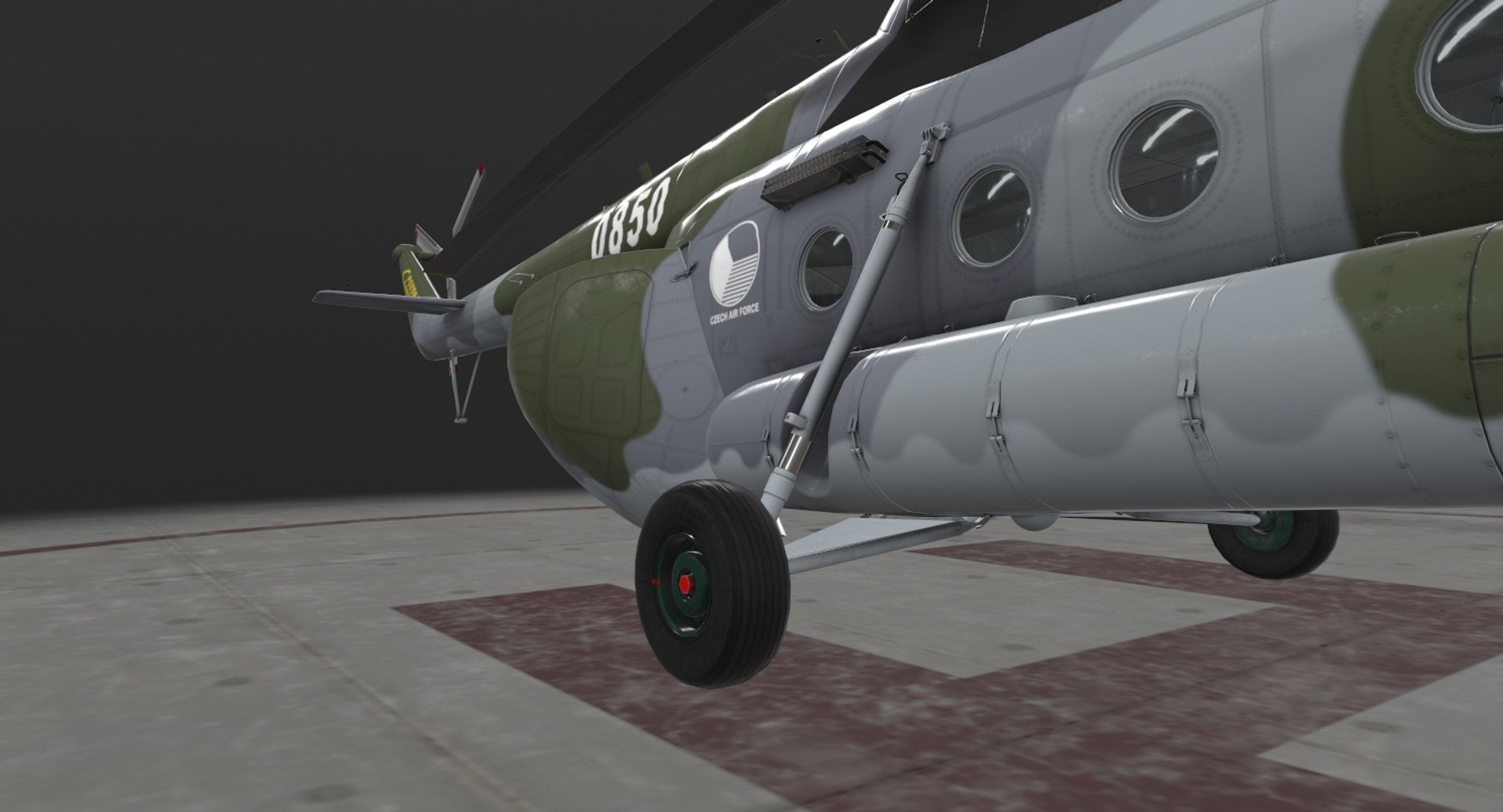 3D mi-17 czech air force https://p.turbosquid.com/ts-thumb/sJ/OpyqCs/8HhDcdry/preview_00040/jpg/1570831941/1920x1080/fit_q87/a40dc68e42bb464d57228b492d07b0fbb693c375/preview_00040.jpg