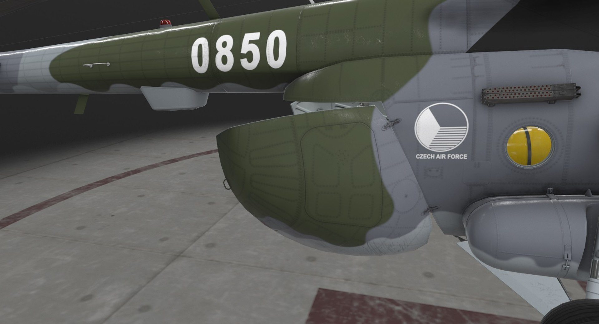 3D mi-17 czech air force https://p.turbosquid.com/ts-thumb/sJ/OpyqCs/Aioz3cv9/preview_00014/jpg/1570831940/1920x1080/fit_q87/1cb6c59ca71998fdeb89be207ed5df31a0c79415/preview_00014.jpg