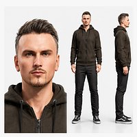 Realistic Man Game Ready Character