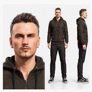 Realistic Man Game Ready Character