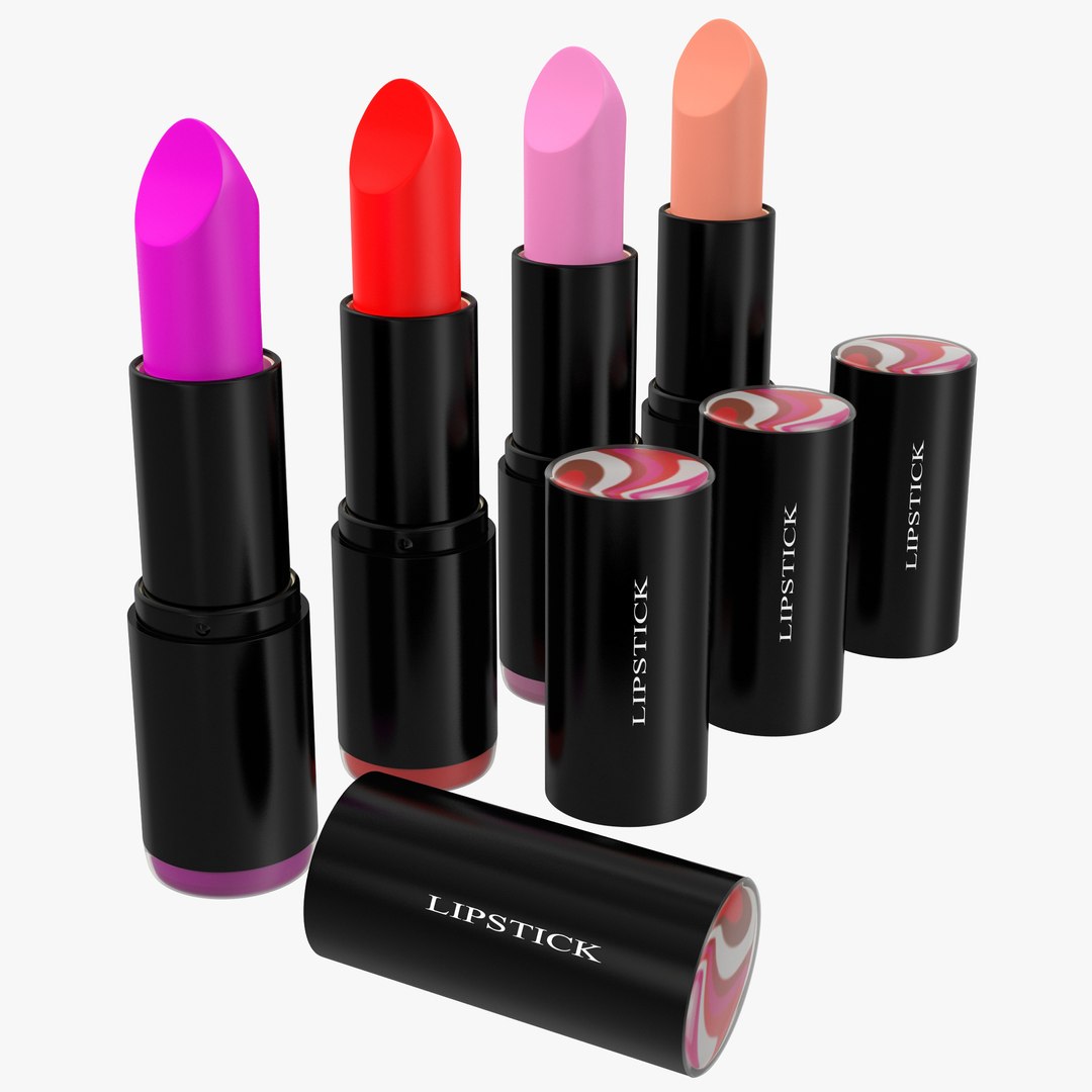 Lipstick 3D Model 3D model preview