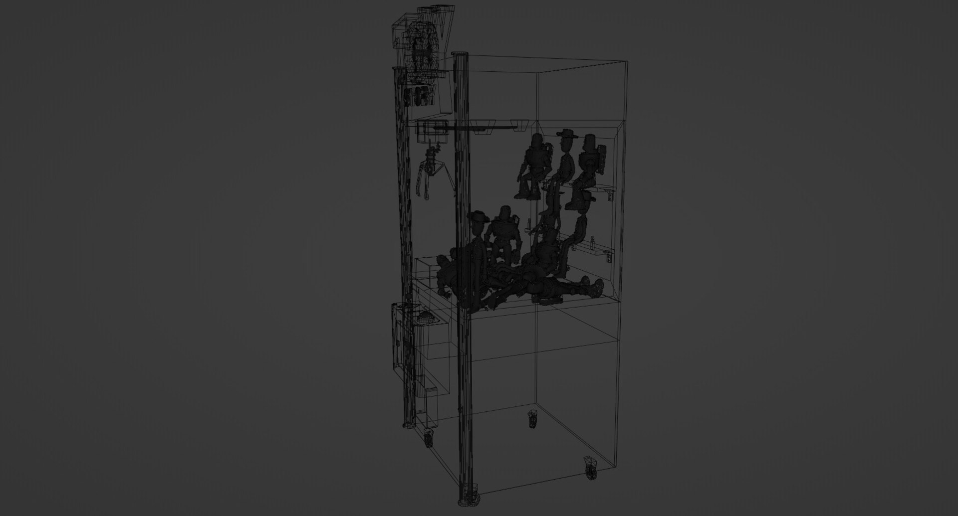 Toy Story the Claw Machine in Amusement Games