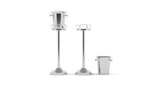 Stainless Steel Standing Ice Bucket