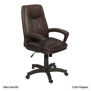 office chair 3d obj