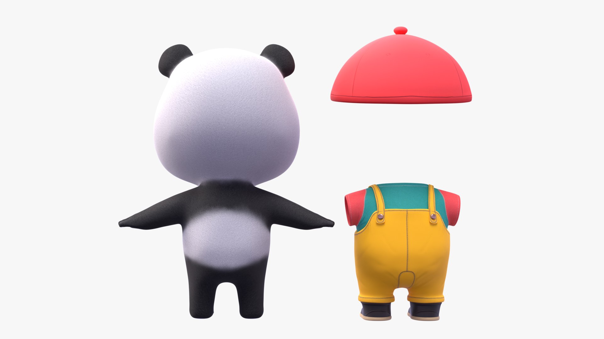 3D Little Panda model https://p.turbosquid.com/ts-thumb/sJ/dYr2pR/bX/16/jpg/1720077055/1920x1080/fit_q87/c49a5b7e59c794cb2d4b3b462f8316bce2e64e3c/16.jpg