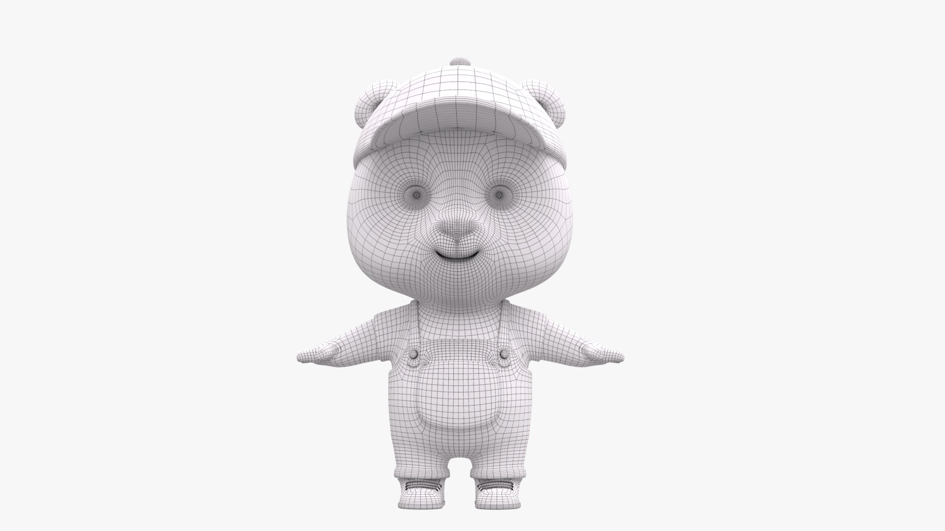 3D Little Panda model https://p.turbosquid.com/ts-thumb/sJ/dYr2pR/iO/wire3/jpg/1720077070/1920x1080/fit_q87/069b259869e0cba0b2ffca87c8fb979eaf063400/wire3.jpg