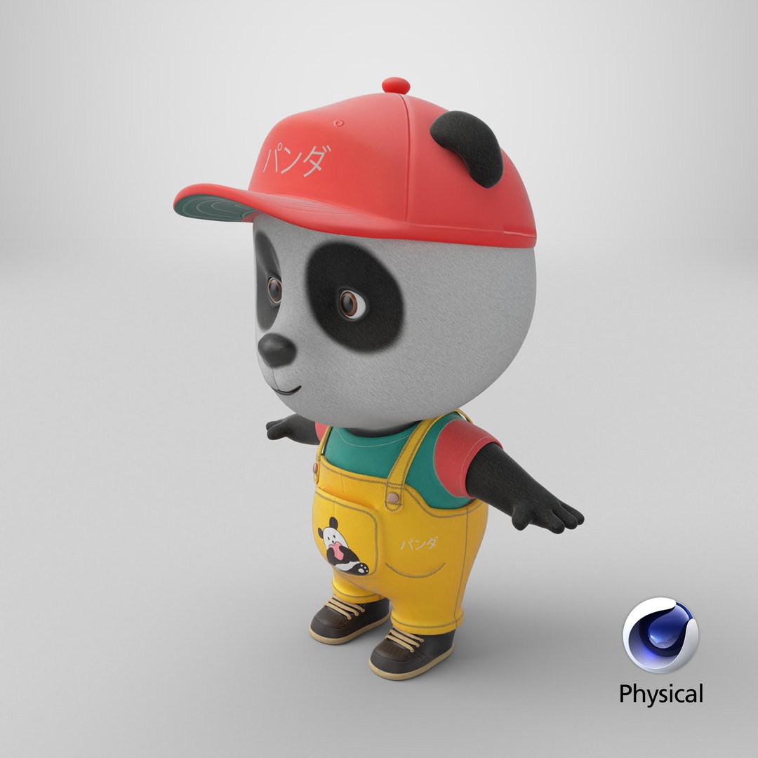 3D Little Panda model https://p.turbosquid.com/ts-thumb/sJ/dYr2pR/vK/stemcell_cinema_4d_physical_render/png/1720099861/1920x1080/fit_q87/90d0a2ab56edeb63067da721b95c3d127d425229/stemcell_cinema_4d_physical_render.jpg