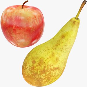 Apple and Pear Collection V1 3D model