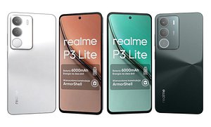 Realme P3 Lite 4G Green And White