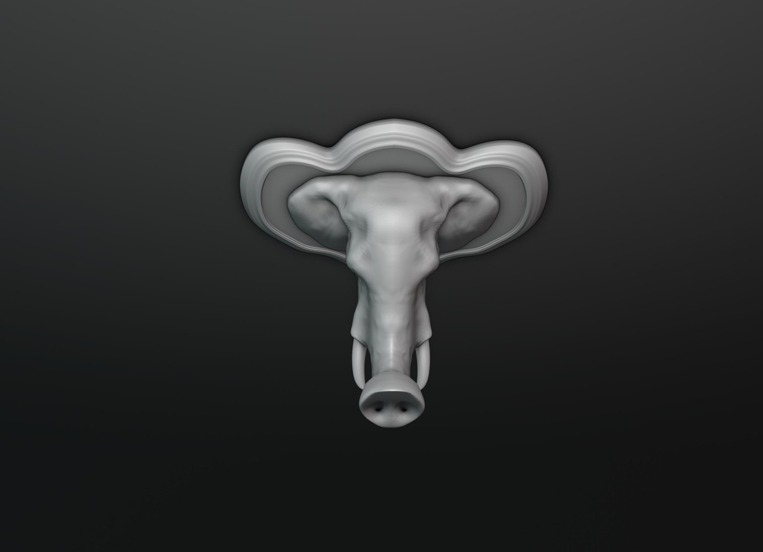 Elephant Head Wall Plaque 3D model https://p.turbosquid.com/ts-thumb/sJ/kIYd9i/87/8/jpg/1714785631/1920x1080/fit_q87/96e0b83f9de939b26652138accde76075d69bb04/8.jpg