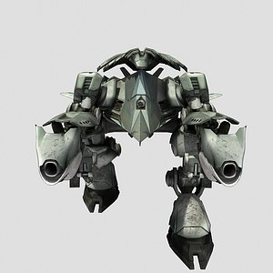 robot conciliator military 3d max