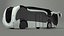 3D Futuristic Electric Bus Concept White