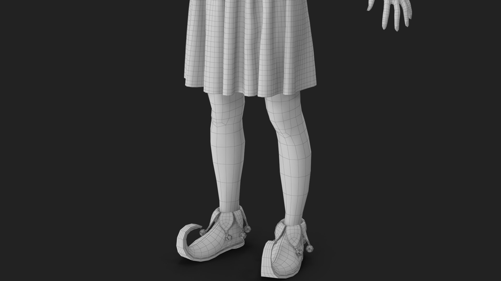 Christmas Elf Female 2 3D model https://p.turbosquid.com/ts-thumb/sJ/rtBlgb/tm/wireframe_11/jpg/1755152777/1920x1080/fit_q87/e4345d89add4cba64e955e12891fe254b1007fac/wireframe_11.jpg