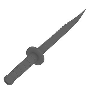 3D knife project printing