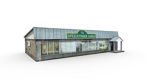 3D model Village Shop