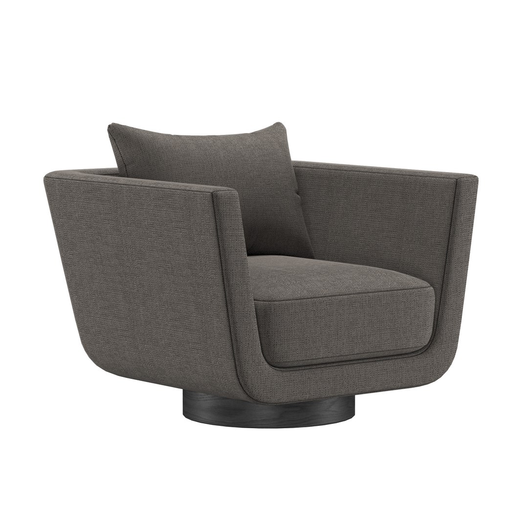 3D Gemma Fabric Swivel Chair - TurboSquid 2260853