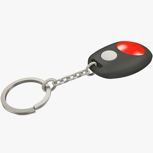 3D car keychain alarm