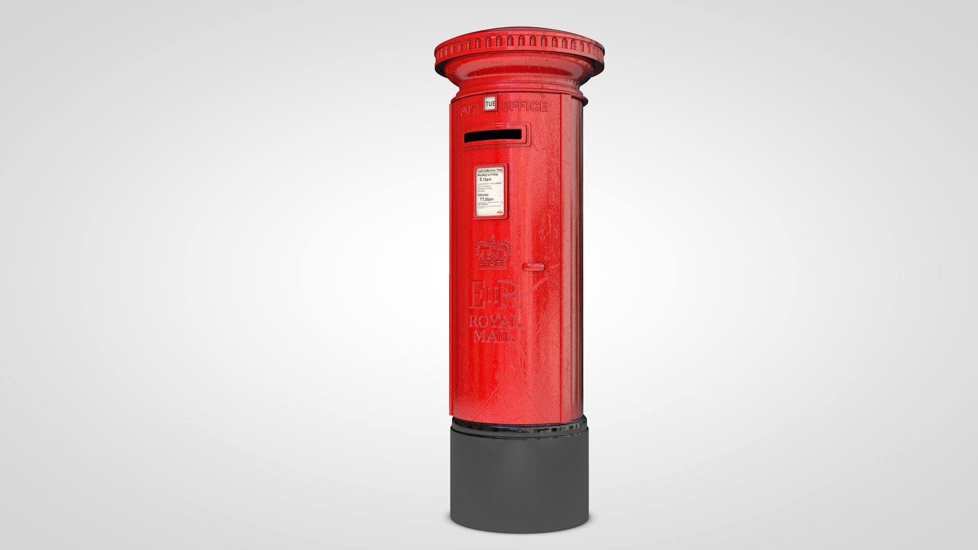 3d Model Postbox Box