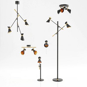 design lamps 3D