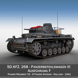 PzBefWg III - Ausf.F - 9 PzDiv