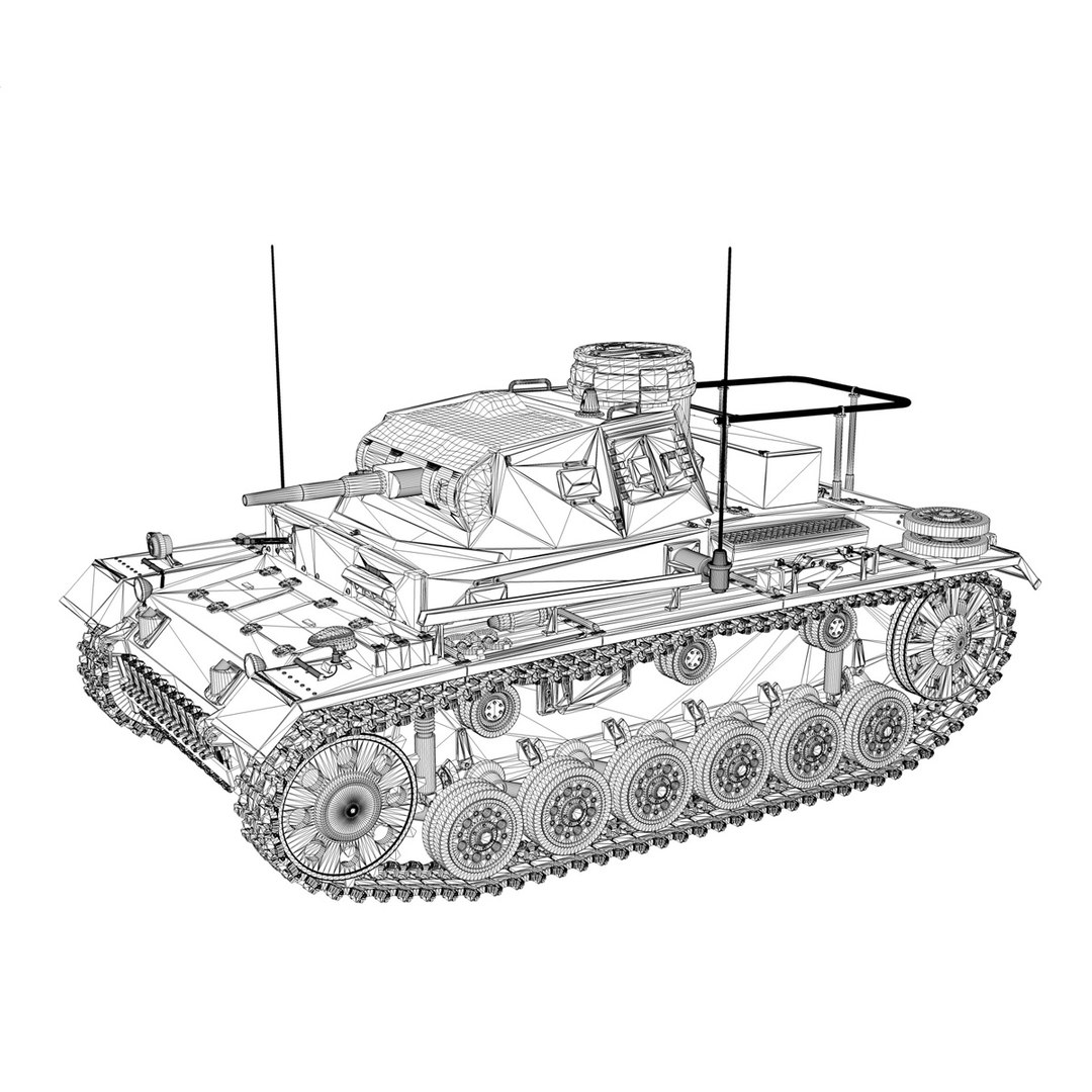 sd kfz 267 pzbefwg 3d model