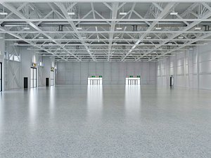 Exhibition Hall interior and exterior 19