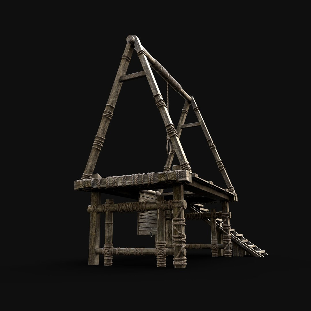 DEATH TORTURE TORMENT EXECUTION DEVICES CONSTRUCTION PACK 3D model https://p.turbosquid.com/ts-thumb/sK/DpuMGU/VG/gallows_render5/jpg/1646822020/1920x1080/fit_q87/2e8035afbede9bbbf8e6813176b573cb9766b208/gallows_render5.jpg