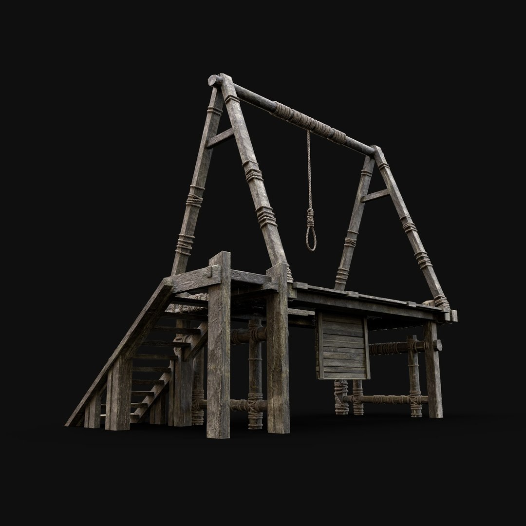 DEATH TORTURE TORMENT EXECUTION DEVICES CONSTRUCTION PACK 3D model https://p.turbosquid.com/ts-thumb/sK/DpuMGU/hQ/gallows_render3/jpg/1646822016/1920x1080/fit_q87/4a42fcc03ba57ed013cab0c09e0b578fc8c64ead/gallows_render3.jpg