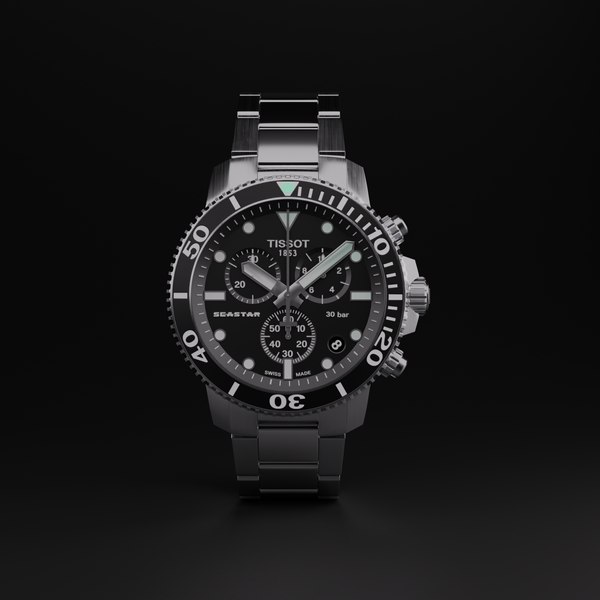 3D model watch tissot