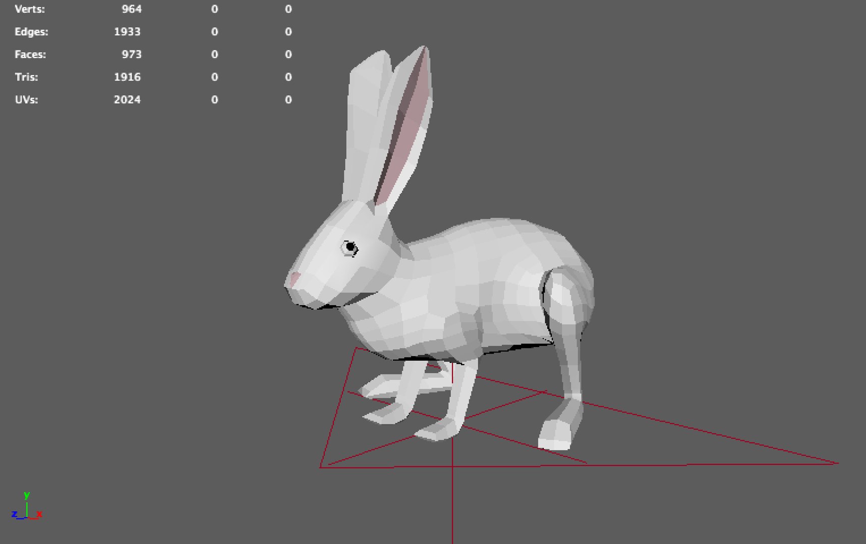 Rigged Bunny Ready 3d C4d