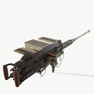 M2 Browning Ma Deuce PBR BMG Colt .50 MK-23 Mount Ammo Can