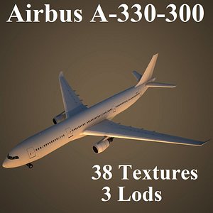 3d airbus airlines
