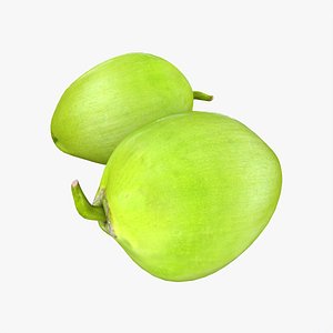 3D fruits model