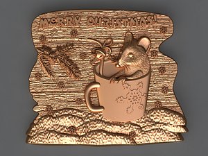 Christmas mouse