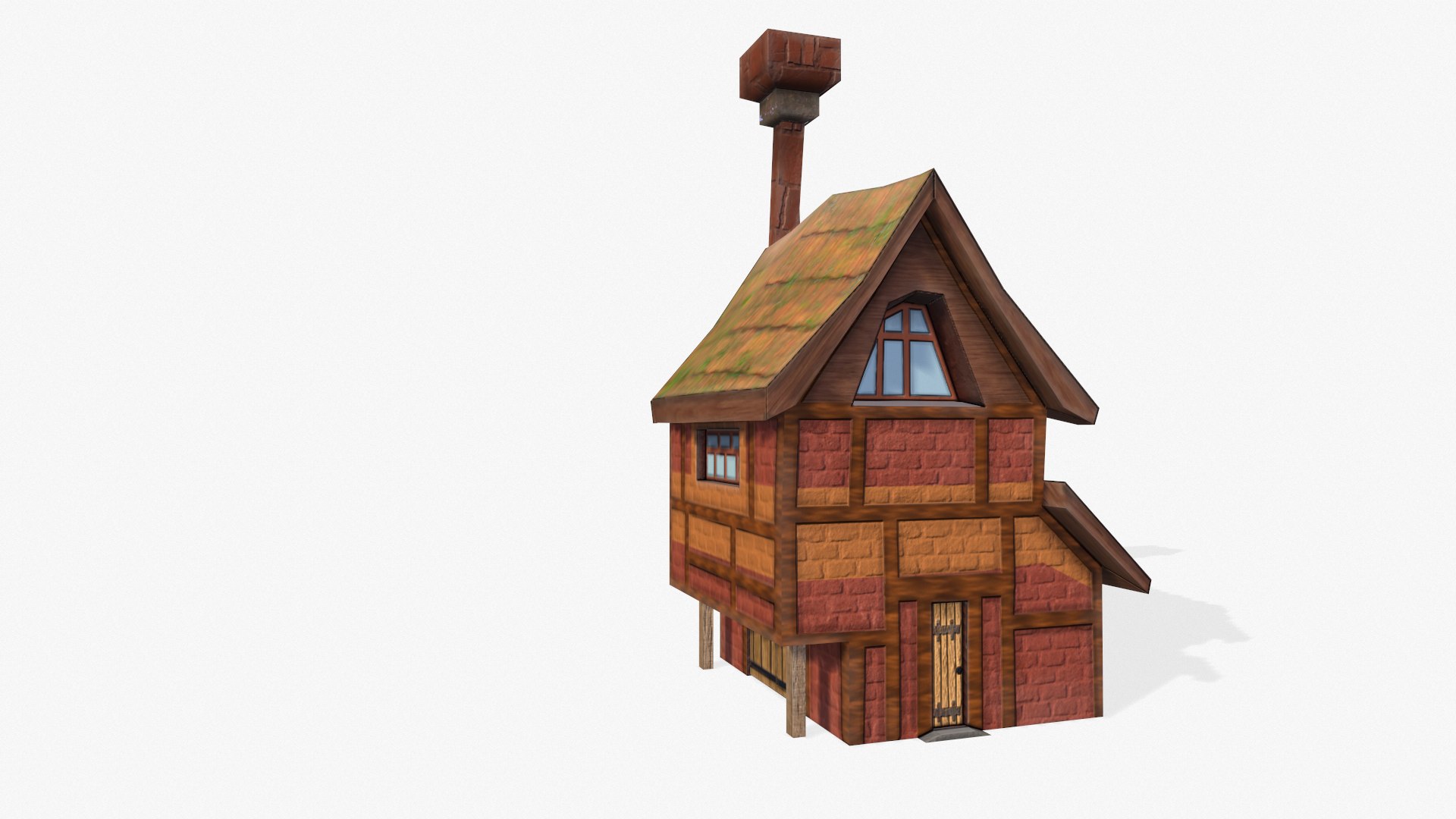 3D Toon Buildings Pack Model - TurboSquid 1797007