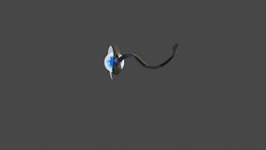 3D magic wand model