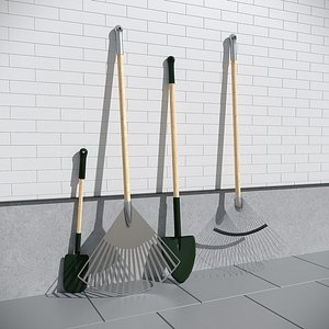 garden assets 3D model