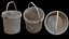 Dirty Plastic Bucket 3D Scan