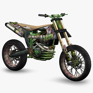 Apocalyptic Dirt Bike