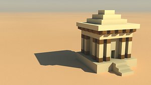 egypt building 3D
