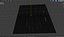 Modern Vertical Fluted TV background Wall Panel Relief STL CNC 07