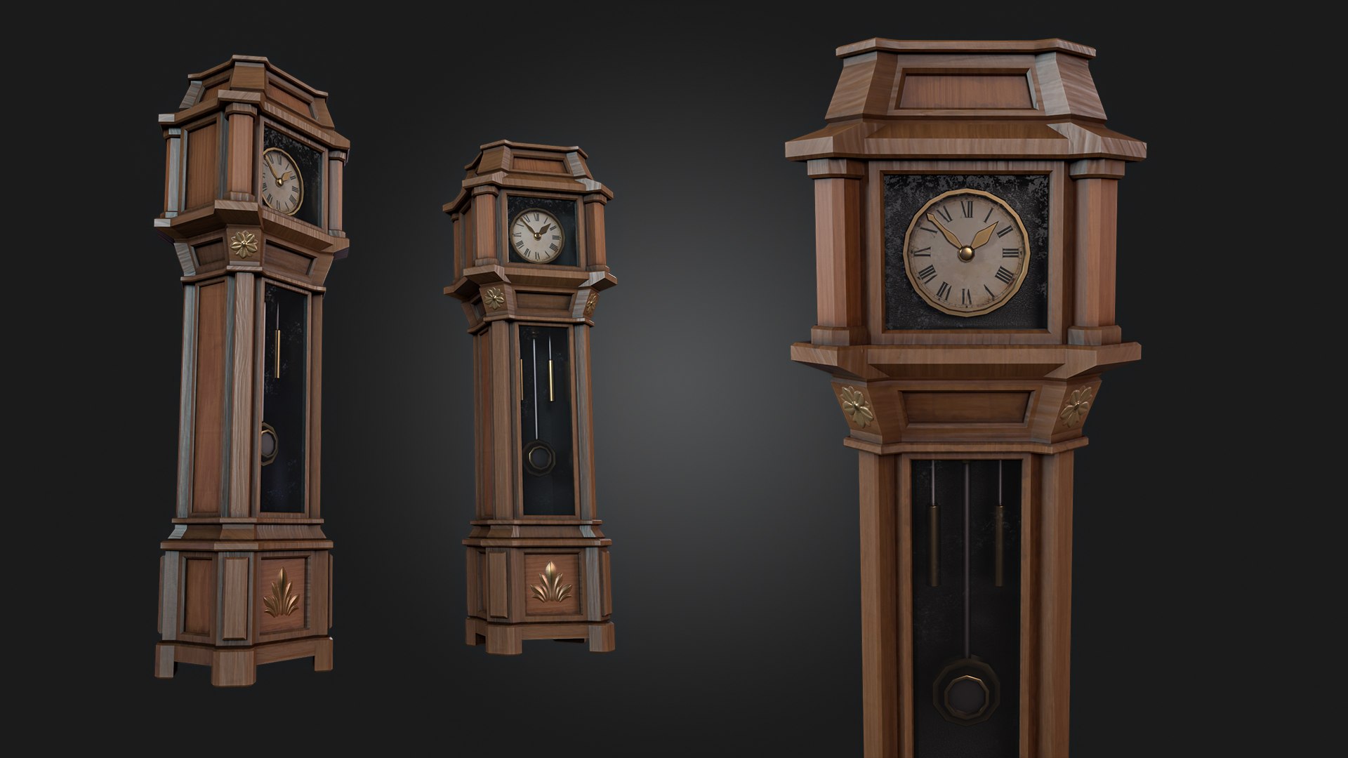 3D Pendulum Clock https://p.turbosquid.com/ts-thumb/sK/vDreTm/EH/img_6/jpg/1724095720/1920x1080/fit_q87/c93f2a19a54e43019d46f2af80664bd43e58930e/img_6.jpg